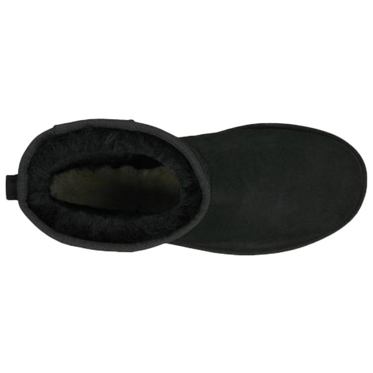 UGG Classic Mini Boot 'Black' (Unisex) Black Snow Boots 1002072 BLK