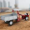 1Celsius16 Simulation Agriculture Walking Tractor Alloy Static Agricultural Tractor Model Toy for Children