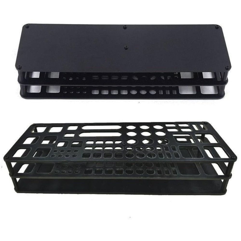 Multi Hole Tool Organizer Rack Black Desktop Tool Rack New Tool Storage Stand  Craft Tools
