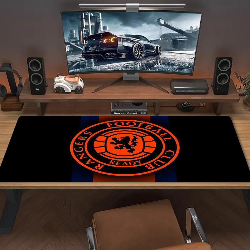 Rangers FC2 Print Cushion Non-slip Laptop Tablet Big Mousepad XXL Mat Mini PC Playmat With Lock edge