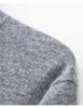 Men's 100% Pure Cashmere High-Neck Sweater - Autumn/Winter White Knit Base Layer