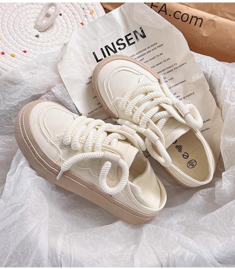 

Canvas shoes summer thin little white shoes women s 2025 new breathable shoes with skirts half drag one pedal women s shoes 40