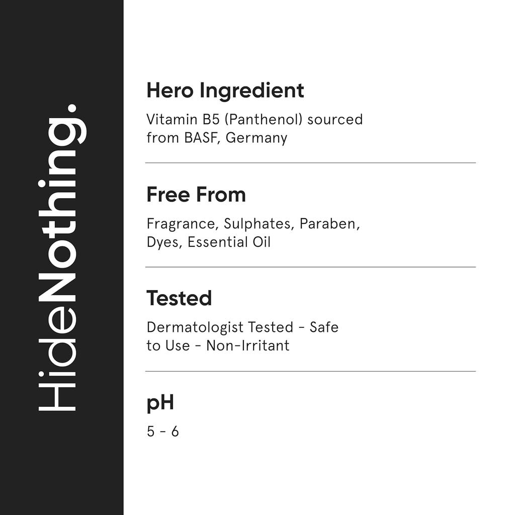 Minimalist Barrier Repair Moisturizer With 10% Vitamin B5 For Oily & Acne-Prone Skin – Oil-Free Lightweight Gel, Fragrance-Free 100g