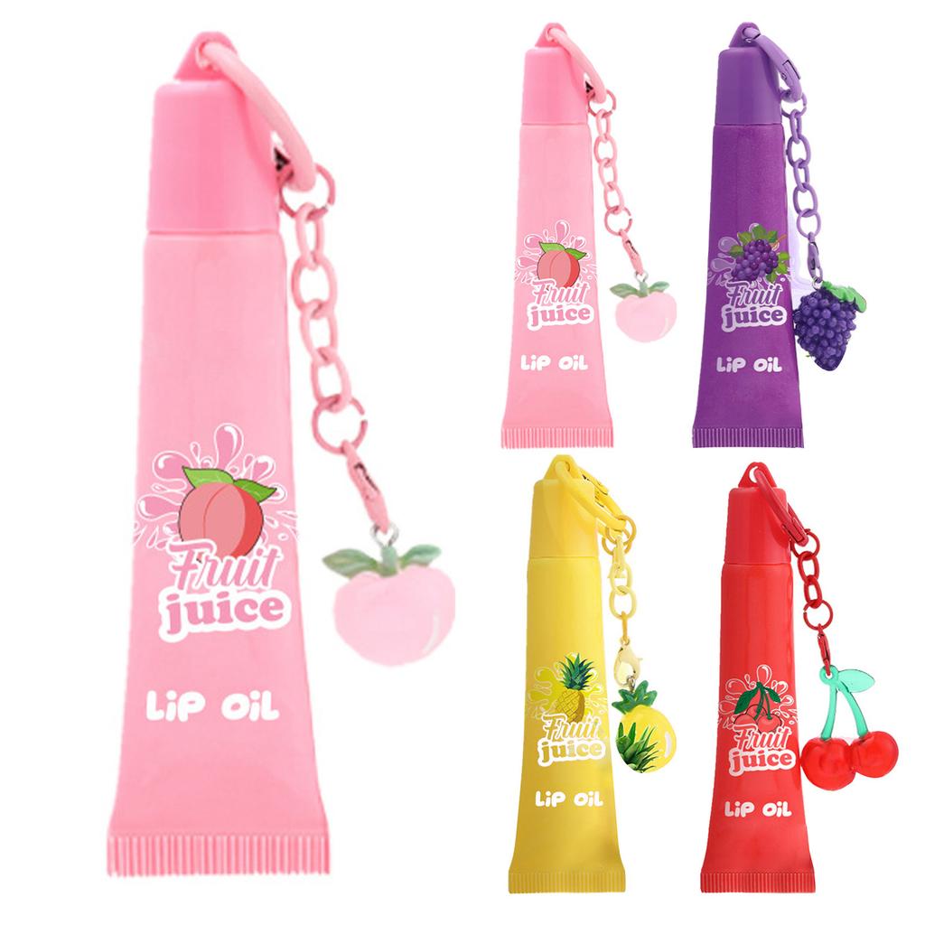 Fruit Flavor Lip Oil for Women, Hydrating Balm with Soothing Glossy Finish - 1 Piece