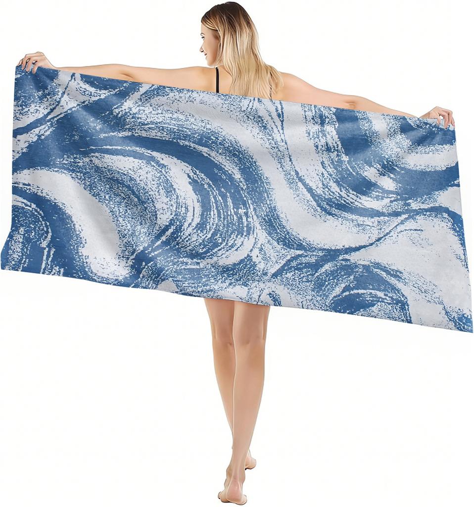 1PC Oversized Lightweight Beach Towel Bohemia style pattern Quick-Dry Beach Towel For Yoga Tourism Beach GYM Camping Swimming