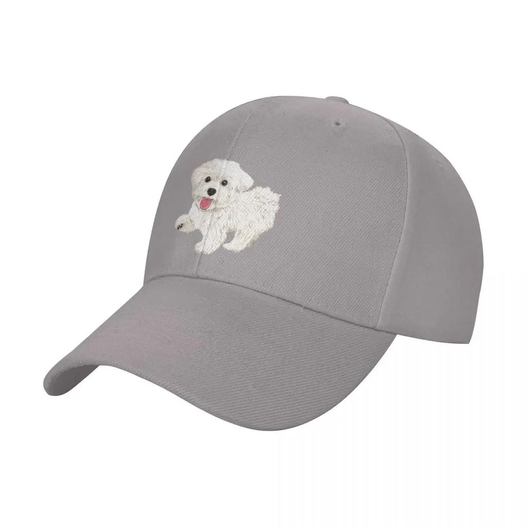 Maru the Maltese Baseball Cap Wild Ball Hat Unique Hats Trucker  For Women Mens
