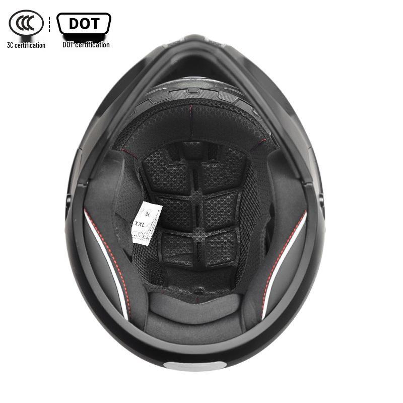 3C/Dot Certified Scorpion Retro Motorcycle Helmet - Warrior Design, All-Season Protection