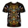 Mystery Symbols 3D Print T-shirts for Men and Women Glow In the Dark Short Sleeve T-shirt Kids Oversized T-shirts New