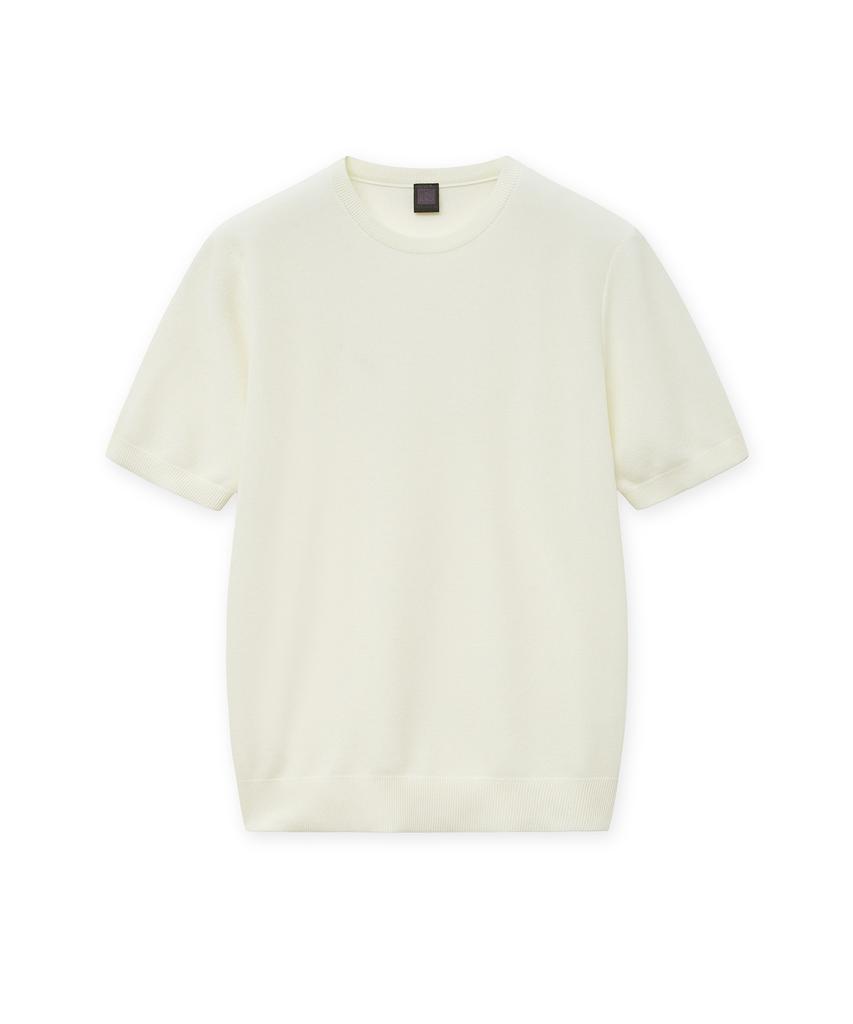 IOLO Solid Half Crewneck_Ivory