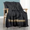 Juventus Customize Text Blanket Multi-purpose Customizable Blanket Soft Warm Cozy Throw For Chair Living Room Bed Nap Four Seasons Multipurpose