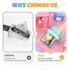 Double Hole Pencil Sharpener With Lid Portable For Classroom & Home Use Sharpener For Colored Standard Pencils