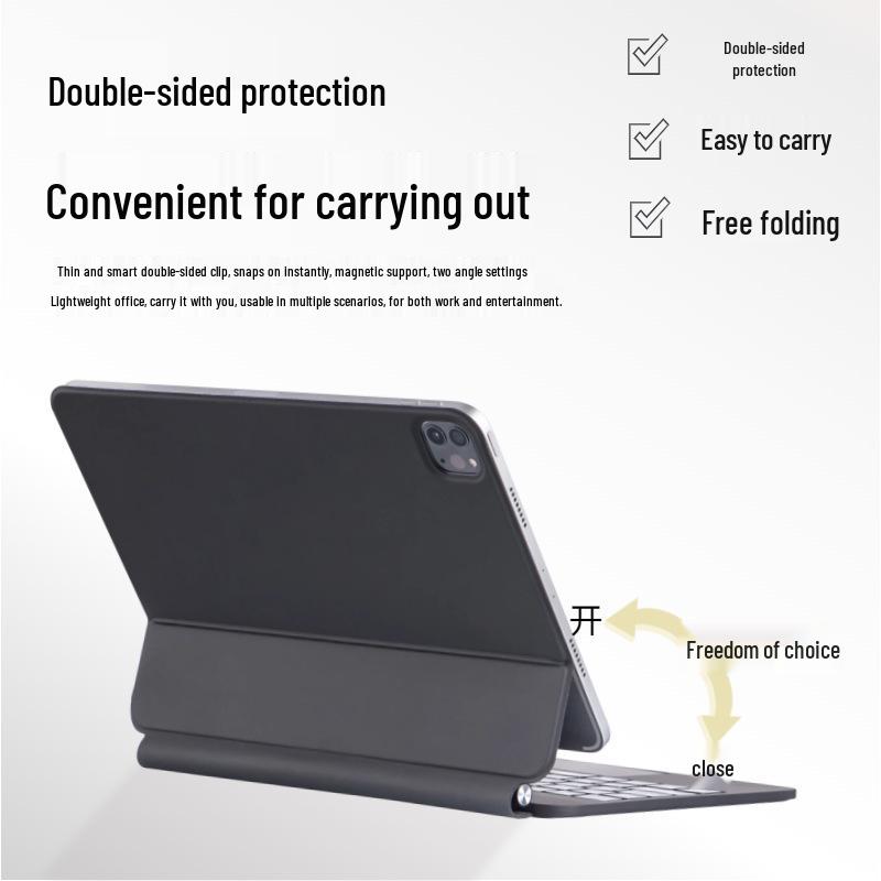 Magic Keyboard Case for iPad Air 13 with A19 Magnetic Touch