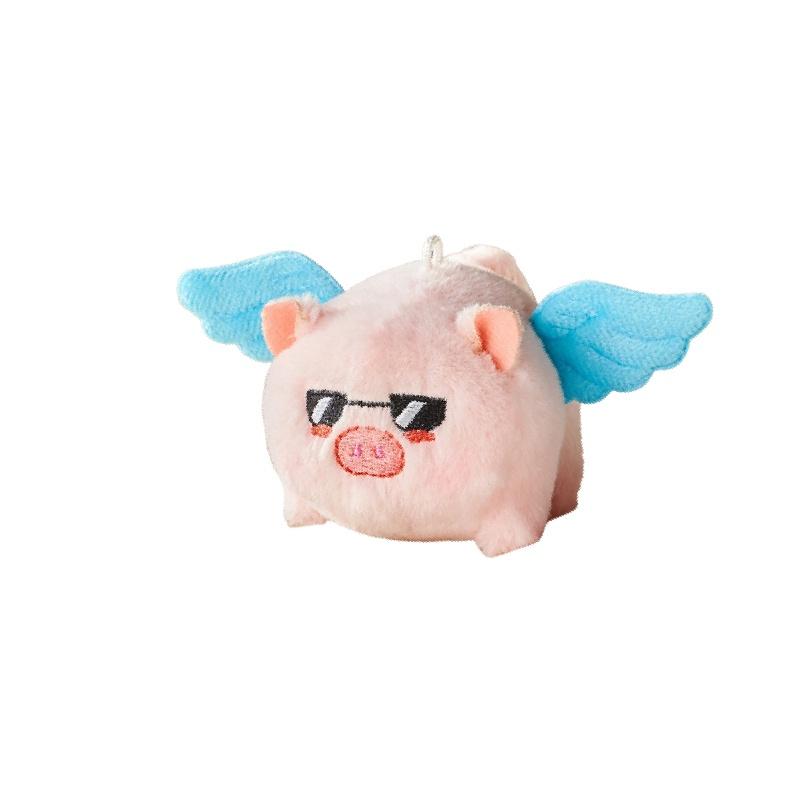 Entzückendes Lejier Weißes Katze Plüschtier mit wedelndem Schwanz für Kinder