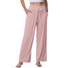 Women's Straight Leg Pants Super Soft Casual Pajamas Home Pants With Pockets