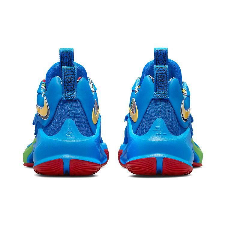 UNO x Nike Zoom Freak 3 NRG 50. Rocznica - Niebieskie Męskie Sneakersy Foto-Niebieskie Czarne Białe DC9364-400