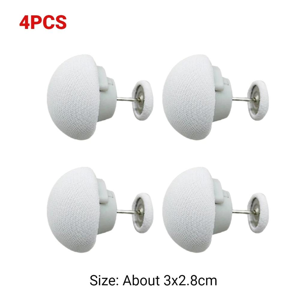 4PCS Duvet Cover Clip Sheet Buckle One Touch Unlock Non-Slip Blanket Holder Quilt Mushroom Clothes Mattress Safety Home Storage