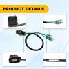 Mercury Trim Switch on Mercury Control Box, Boat Trim Switch Replaces 87-16991A1, 87-18286A2, 87-18286A26, Compatible with Mariner Outboard Tilt Trim