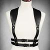 Punk-Taillengürtel Damen Halloween Leder Skinny Body Verstellbare Gürtel mit Legierungsschnalle für Party Nachtclub Taille Schlank