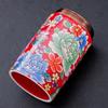 Chinese Ceramic Color Pattern Candy Jar Sealed Portable Tea Jar Household Multifunctional Jewelry Nut Powder Storage Bottle New