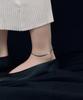 Novice Tokyo Snake Chain Anklet [Stainless] / Silver