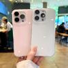 Luxuriöse Niedliche Bonbonfarbene IMD Handyhülle Für iPhone 16 Pro Max 15 14 13 12 Plus Mode PC Hart Stoßfeste Bumper Cases Hülle