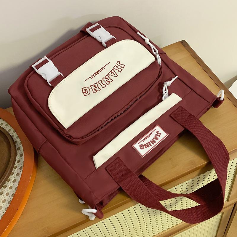 Schoolbags  Elementary School Students  Girls  Burgundy  Junior High School Students  Backpacks  High School Students  College Students  Backpacks