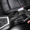 Stil fibră de carbon moale pentru mașină, control central, suport pentru pahare de apă, capac decorativ, autocolant pentru BMW X3 E83 2006-2010, accesorii