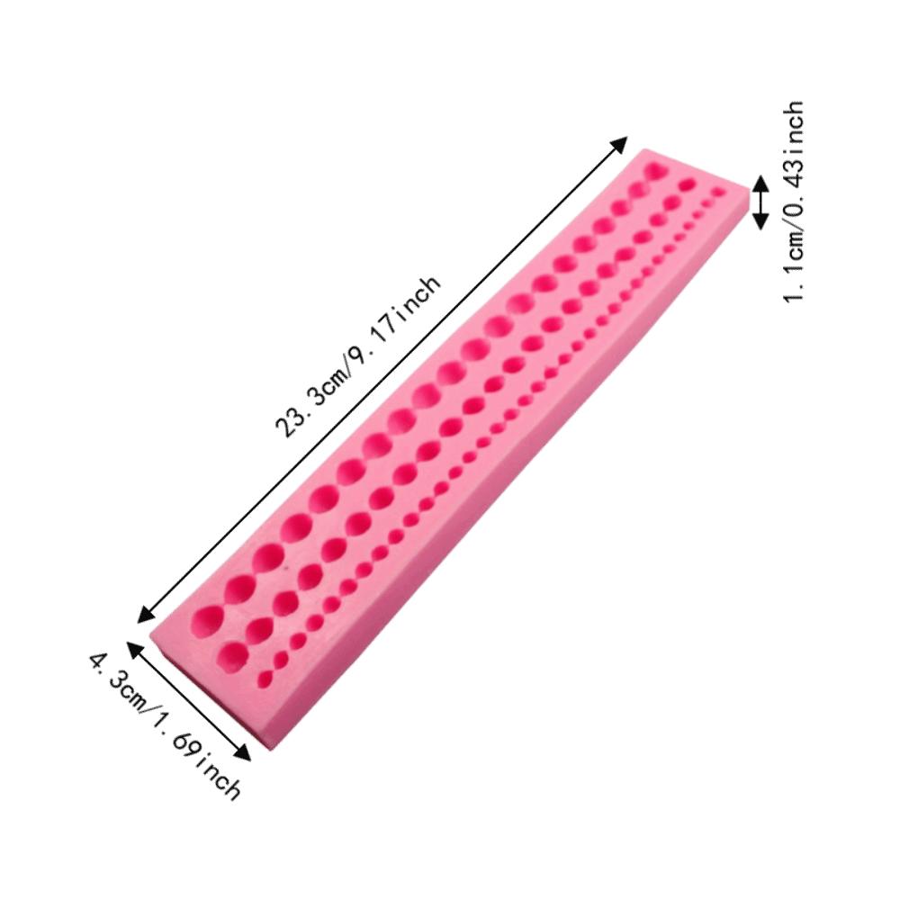 Silicone Cake Border Mold Heat Resistant Chocolate Mold Durable Fondant Mold Cake Decorating
