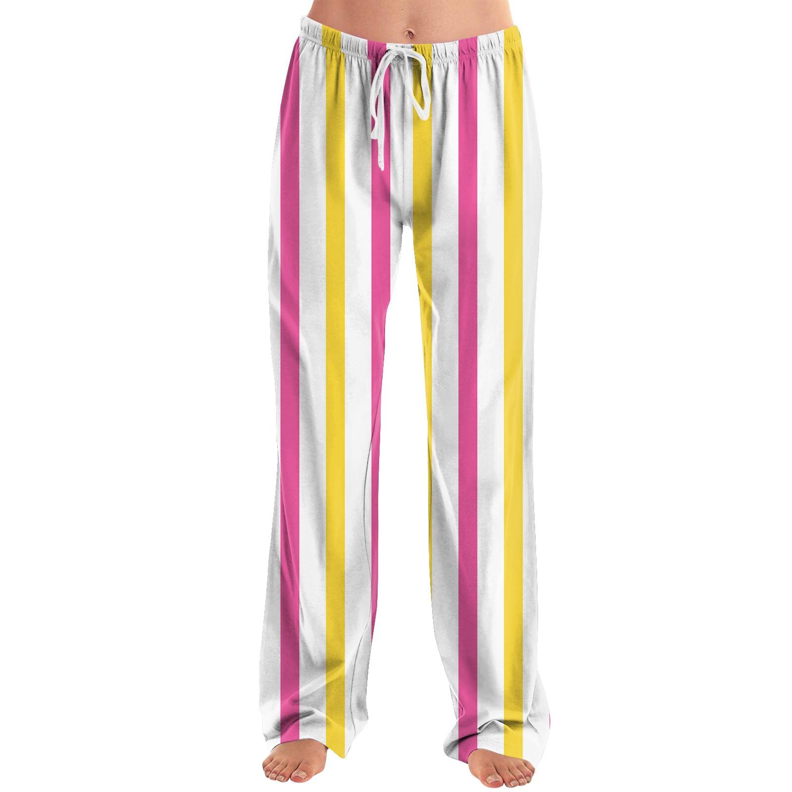 Women s Fashion Loose Casual Easter Printed Casual Pants L армия зеленый