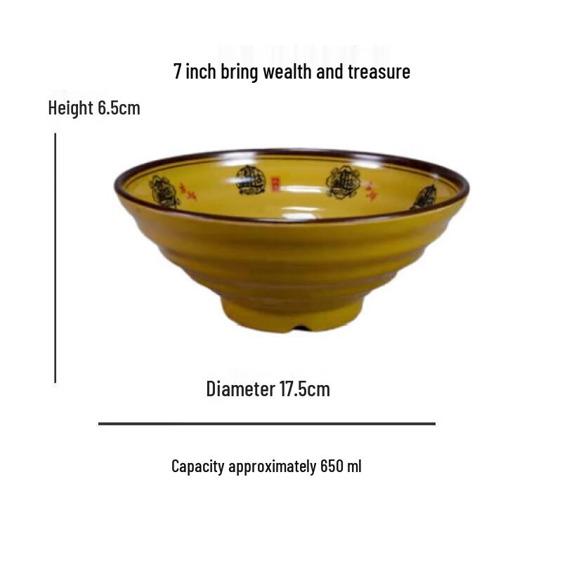 

Melamine Noodle Bowl