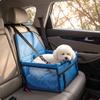 Portable Pet Reinforced Anti-Collapse Construction, Padded, Car Seat with Mesh