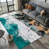 Coastal Beach Sea Style Mat Carpets for Living Room Children's Bedroom Living Room Anti Slip Crawling Rug Living Room Decoration