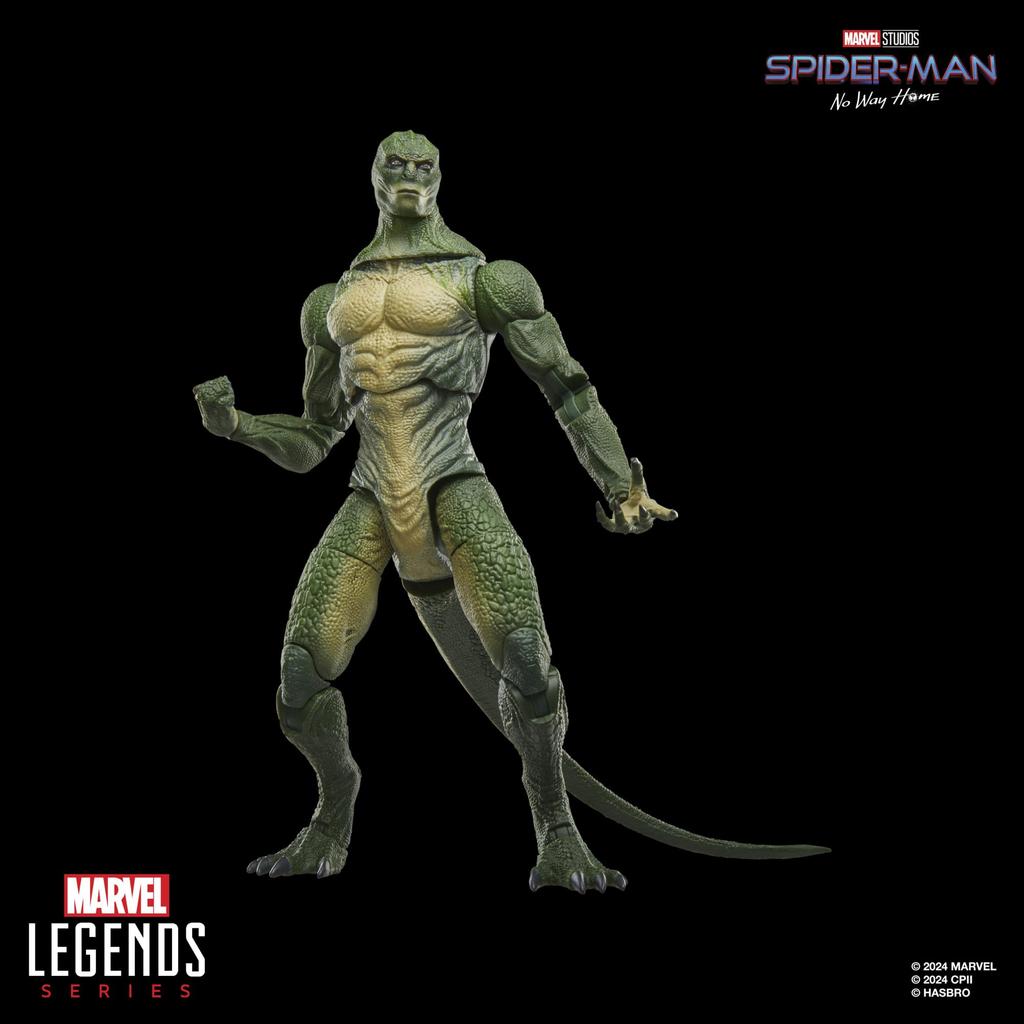 Hasbro MARVEL Marvel Legends Series No Way Home Deluxe Collectible Action Figure G0593 Authentic Lizard, Spider-Man 7.5-inch