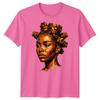Unisexs Black Art Graphic T Shirt Classic Fit Crewneck Cotton Graphic Tee