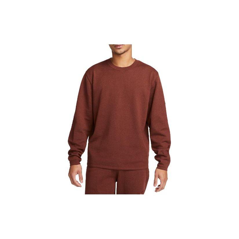 Nike Sweatshirts Men's Brown Crew Neck Moderate Other DV9974-231