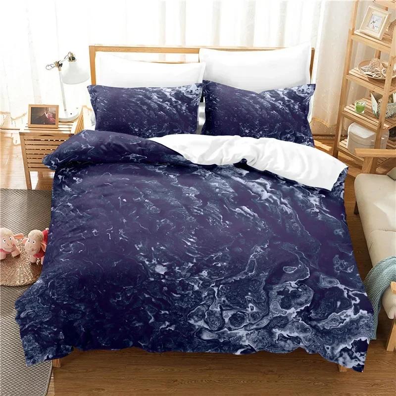 

3D Ocean Waves Bedding Set Queen Size Soft Summer Sea Beach Duvet Cover Set Hawaiian Tropical Print Comforter Cover Pillowcases EU Twin(135x200cm)