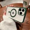 Luxury Transparent For Magsafe Magnetic Case For iPhone 15 14 13 12 11 Pro Max 15 14 Plus Wireless Charging Cover Accessories