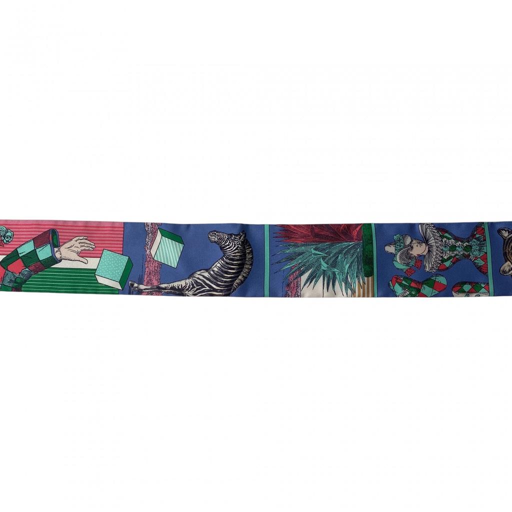 Pañuelo HERMES usado seda multicolor Mujer