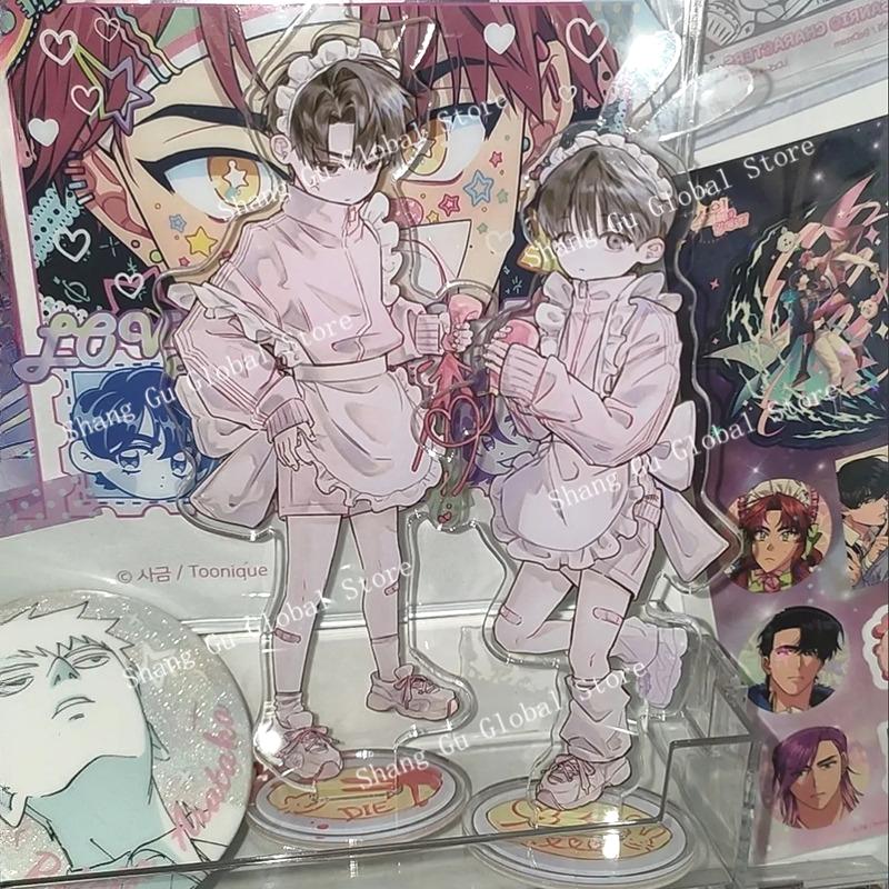 10cm/3.93in Acrylic Anime Omniscient Reader’s Viewpoint Standing Plates Cartoon Collectible Desk Desktop Toy Birthday Decoration