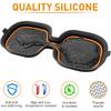 For Honda CRV Accessories  2024 2025 2026 3D Cup Holder Center Console Liner Erts Silicone Anti-Dust Mat Pad Interior Decoration (2 Pcs, Orange Trim)