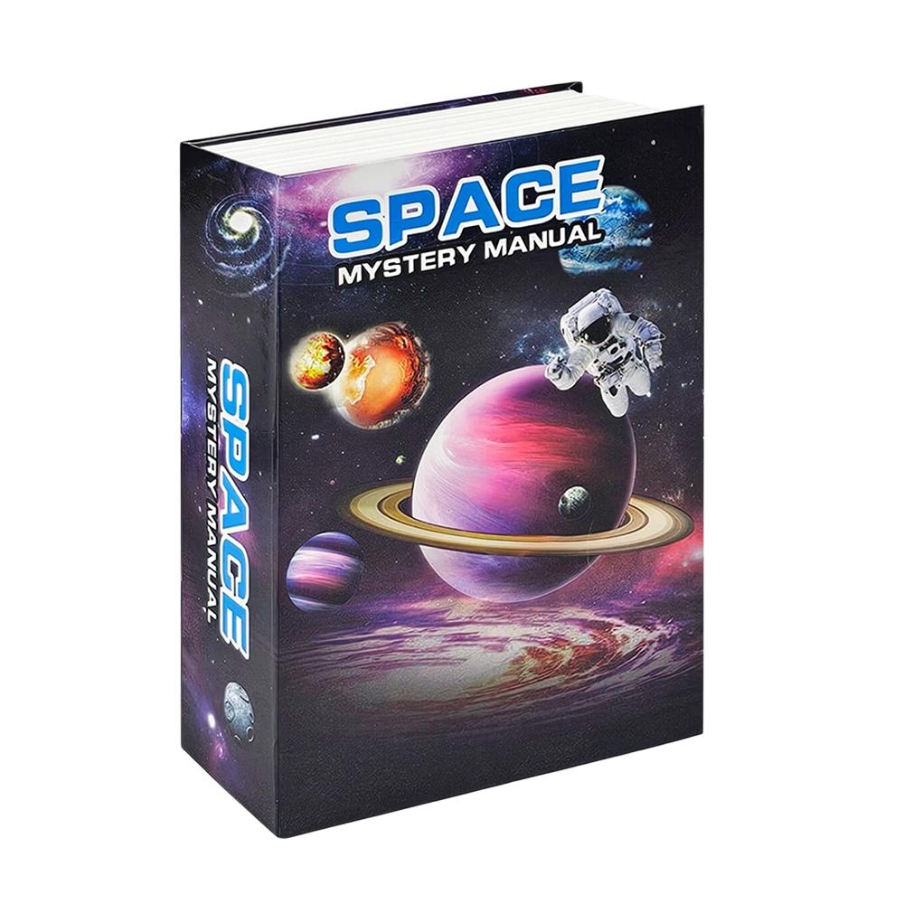 Nowy sejf w kształcie książki z zamkiem szyfrowym – Ukryta skarbonka i tajny schowek dla dzieci, Idealny prezent urodzinowy i świąteczny