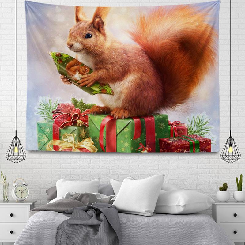 

Рождественская серия Подвесной тканевый гобелен 100x75cm