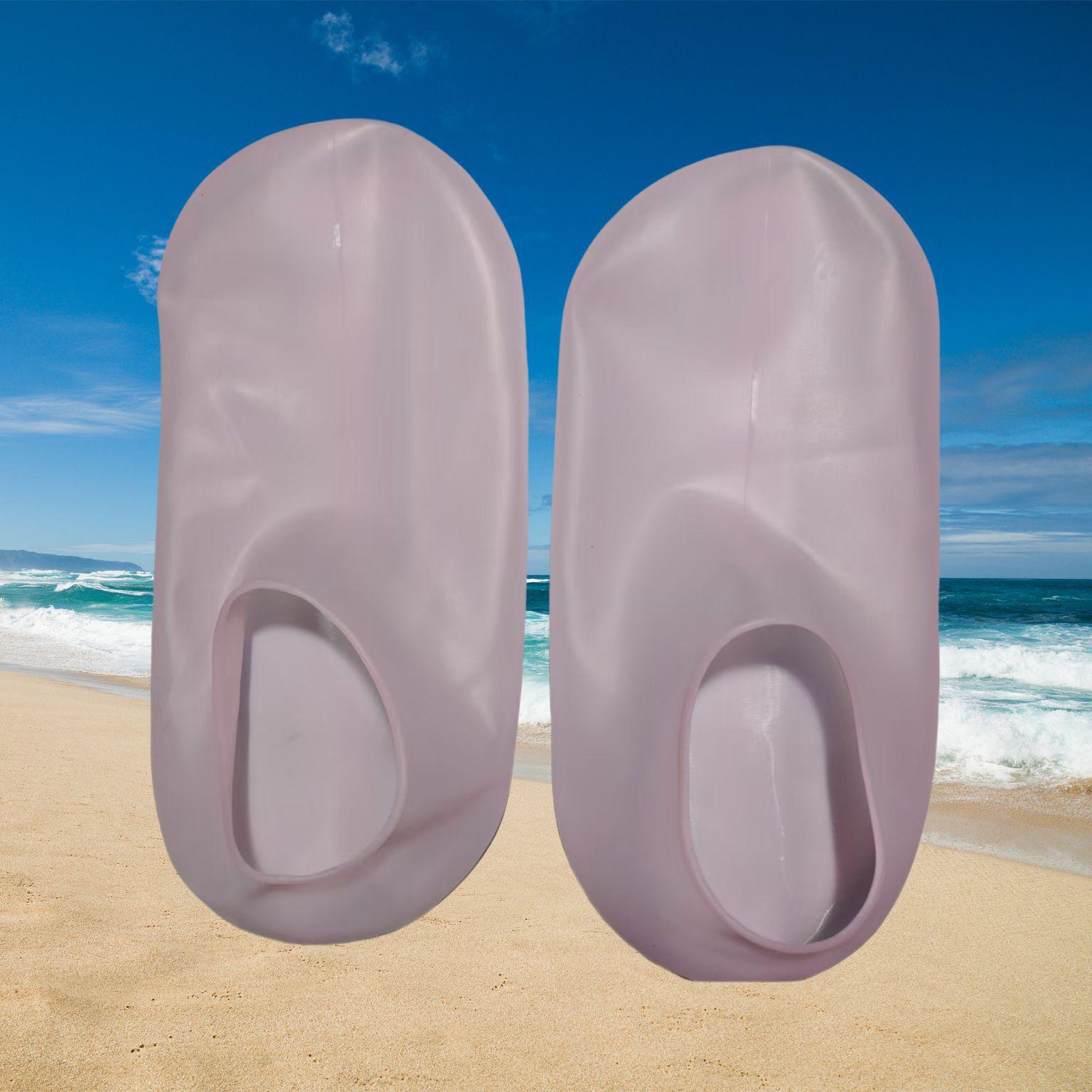 

Увлажняющие силиконовые гелевые маски для ног, носки для мягких гладких ног, предотвращают сухость, растрескивание, удаление омертвевшей кожи и питание розовый