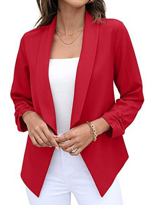 2025 Spring/Autumn Women's Non-Iron Casual Blazer - Professional Suit Jacket