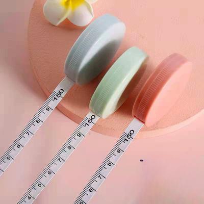 Tape Measure 1.5m Plastic Small Tape Measure Three Inches Soft Ruler Home Measurement Tailor Tape Measure