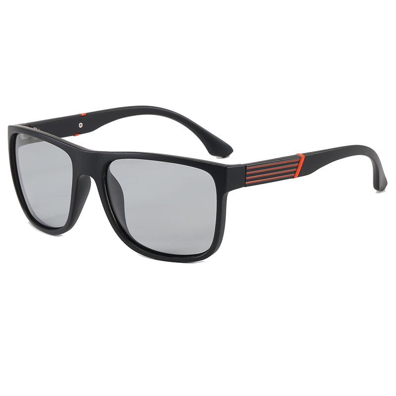 Men's & Women's Polarized Fishing & Fashion Sunglasses - Sun Protection Retro Square Frame
