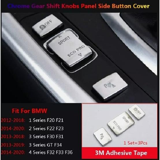 For BMW 1 2 3 4 Series GT F20 F22 F30 F34 F32 Car Gear Shift Switch Button Cover