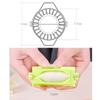 DIY Dumplings Maker Dough Pressing Tool Manual Wrapper Making Plastic Mold Dumpling Skin Artifact Dough Press Kitchen Accessorie