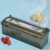 Sharp Food Wrap Dispenser Reusable Foil Cutting Machine Household Cling Film Cutter  Packaging
