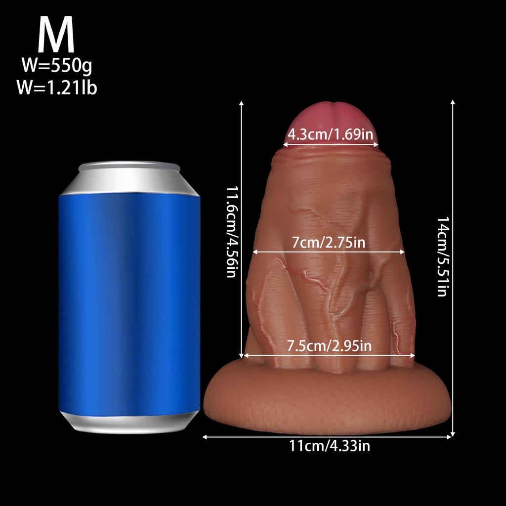 XXL Silicone Butt Plug Dildo Masturbator Sex Toy Huge Fisting BDSM Femdom Strap On Penis Big Dick Cock